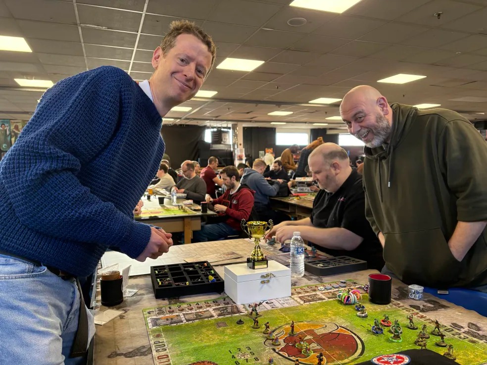 The Eternal Championship trophy's first match